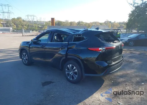 2020 Toyota Highlander Xle из США, поврежденный, VIN 5TDGZRBH4LS508176
